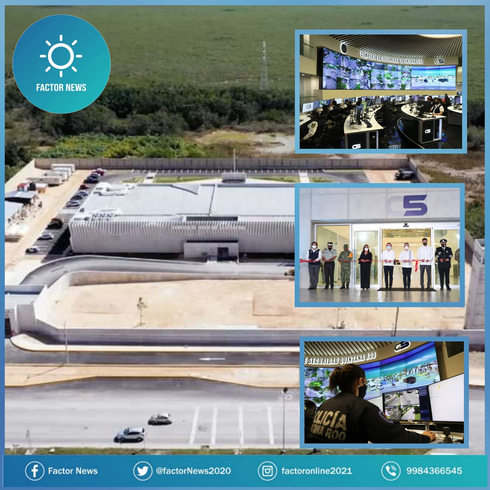 Oficialmente inaugurado el Centro de Mando C5 con 2 mil 200 cámaras de vigilancia.