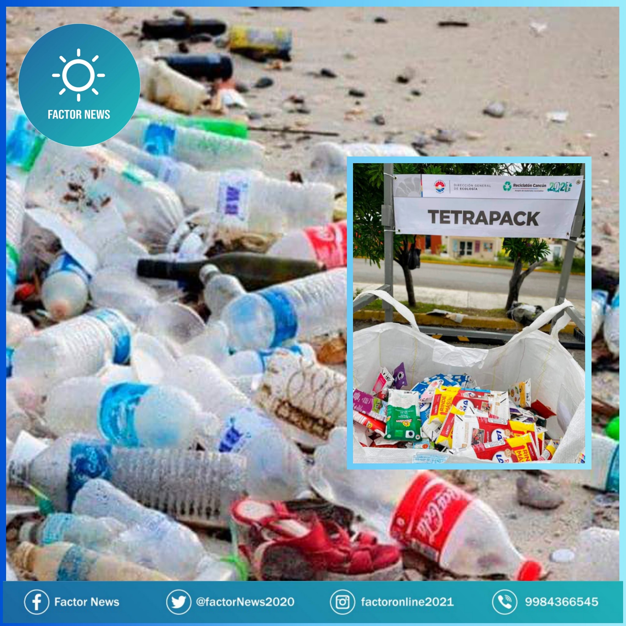 Procuraduría de Protección al Ambiente busca erradicar el plástico de un solo uso en Q. Roo.