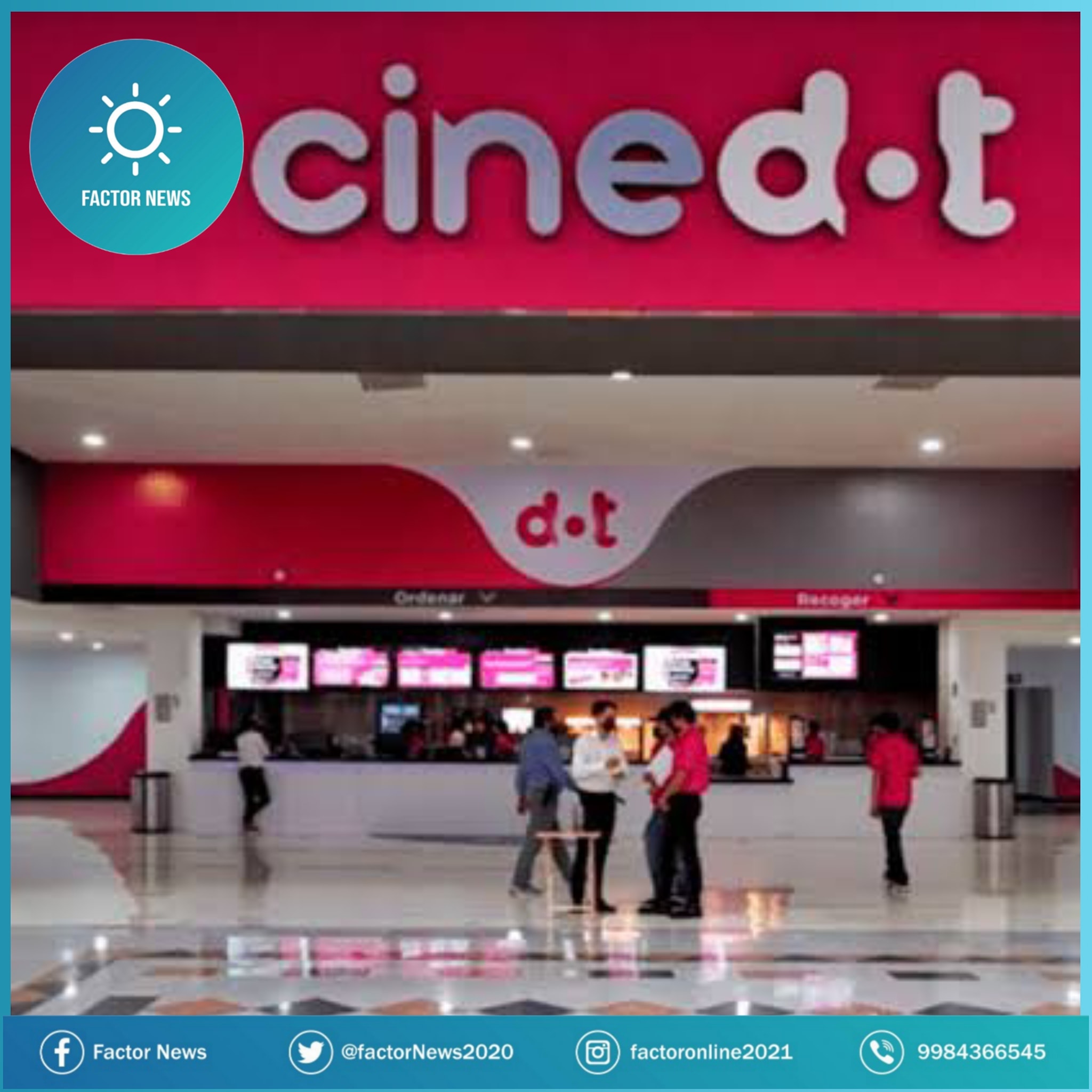 CineDot en México, competirá con Cinépolis y Cinemex.