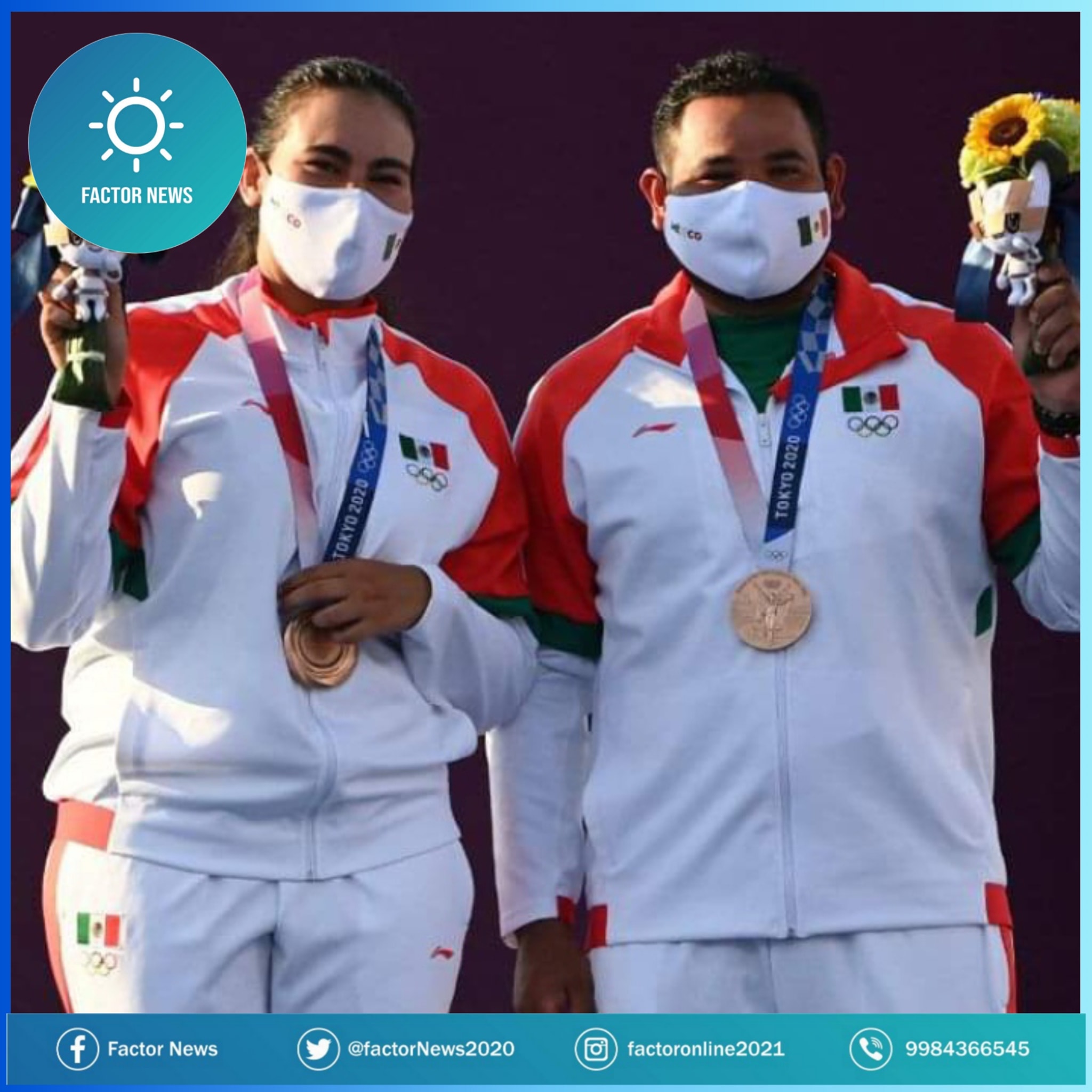 México es el primer país del continente americano que gana medalla en Tokio 2021.