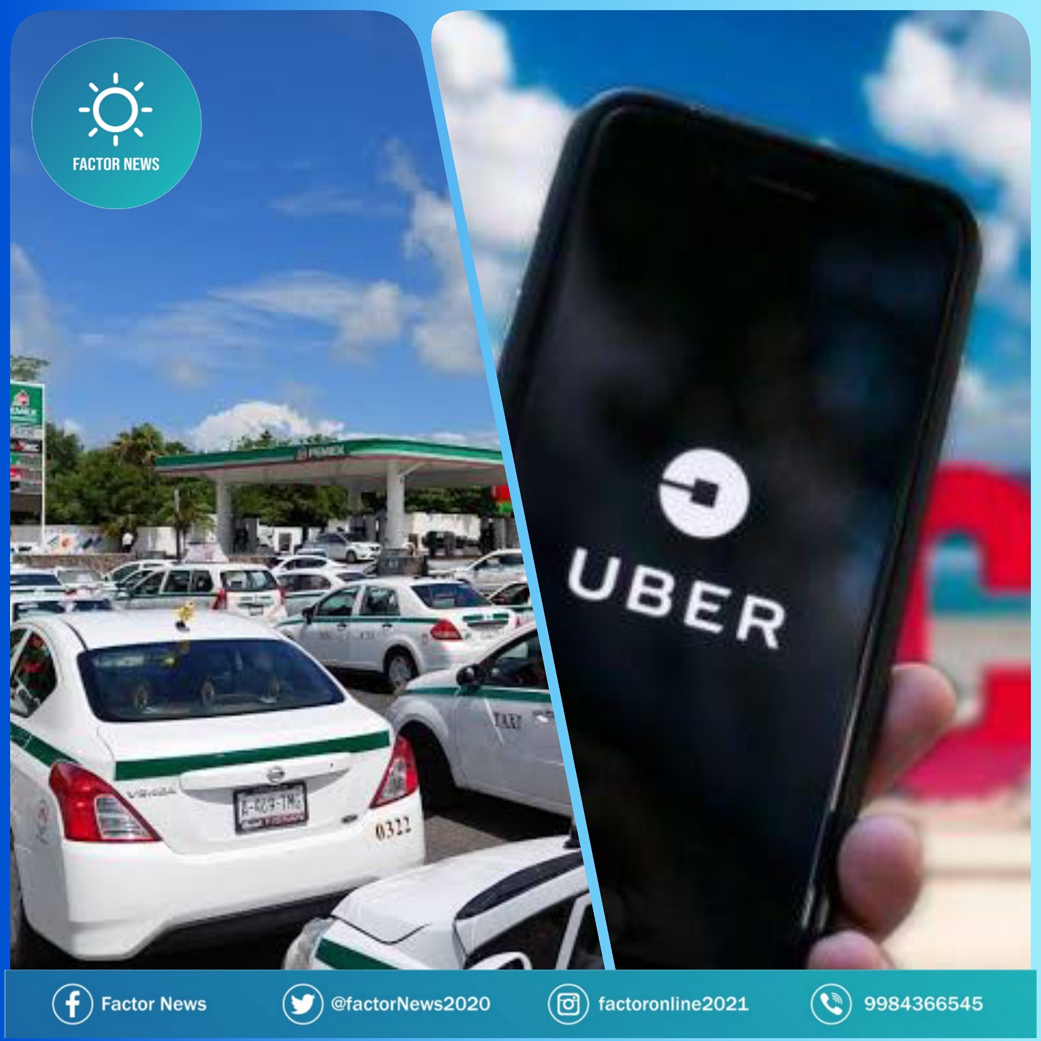 Socios de taxis, estarían dispuestos a apoyar a UBER con sus placas.