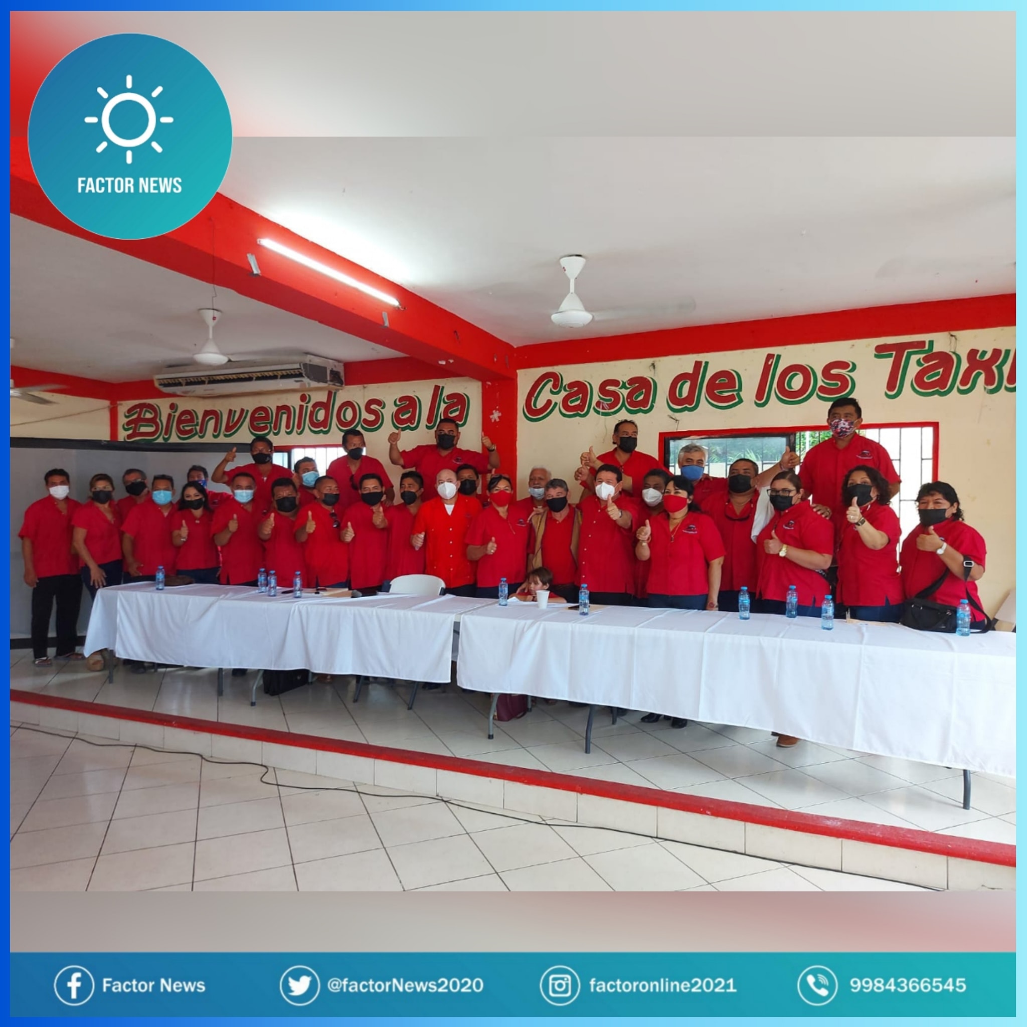 Con la finalidad de siempre mejorar, demostrando unidad y fortaleza, El Sindicato de Taxistas de Isla Mujeres, Refuerza sus normas y estatutos.