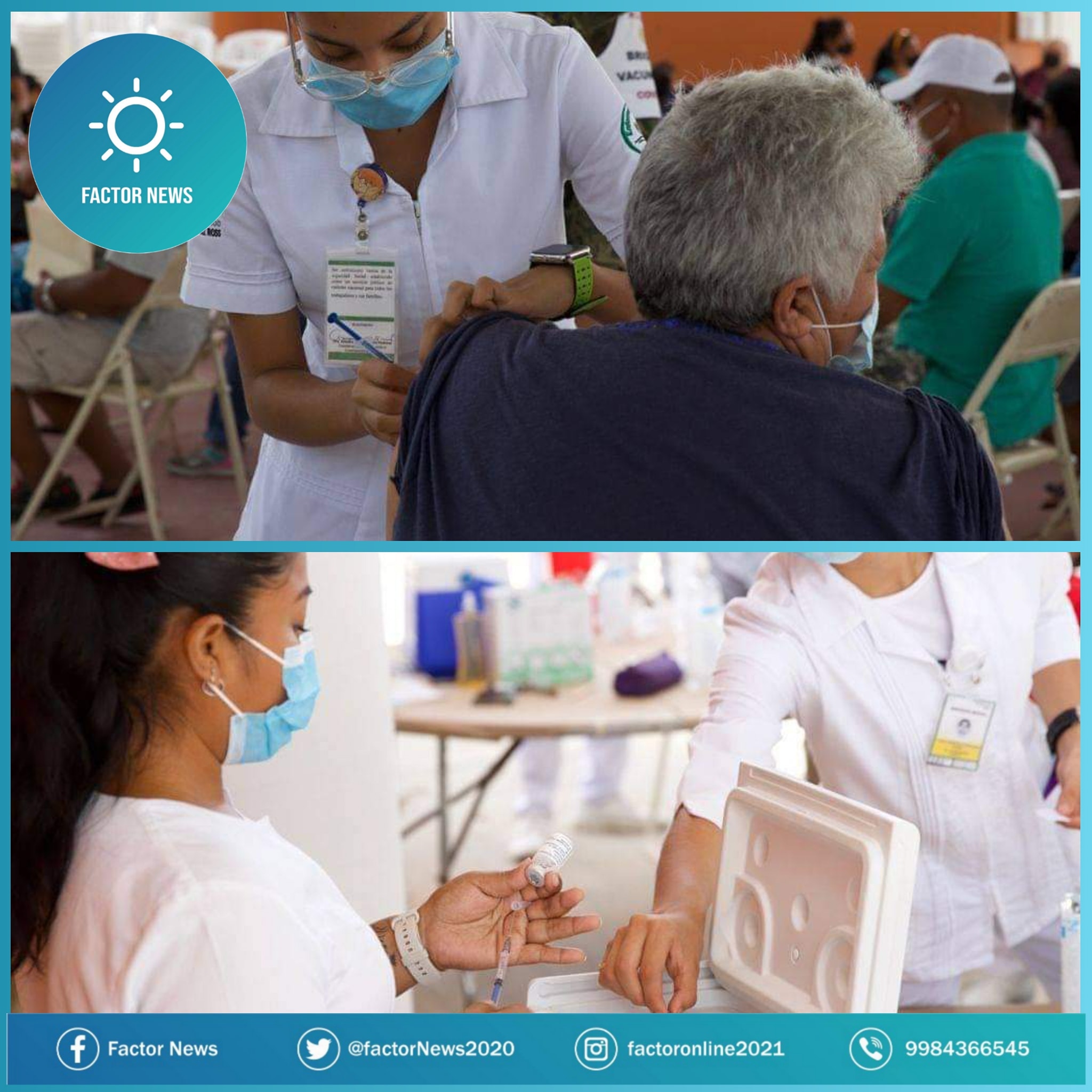 Más de 600 mil Personas cuentan con el esquema completo de vacunación contra el Covid-19 en Quintana Roo.