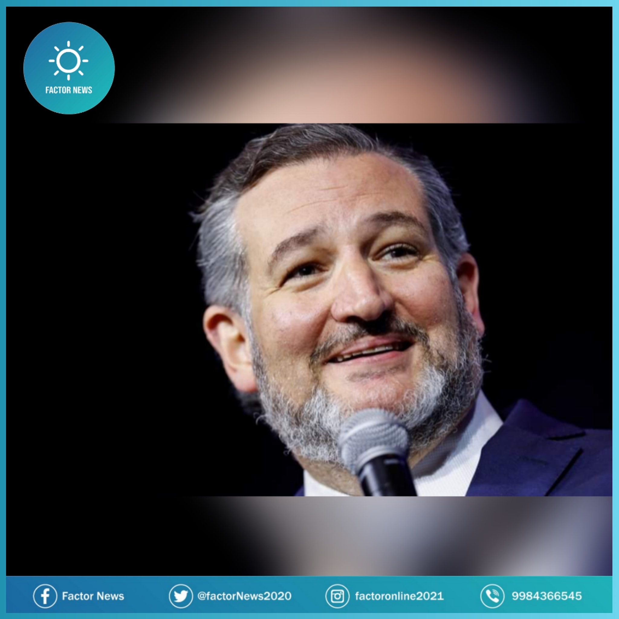 Ted Cruz no descarta separación de Texas “Por culpa de los demócratas”.