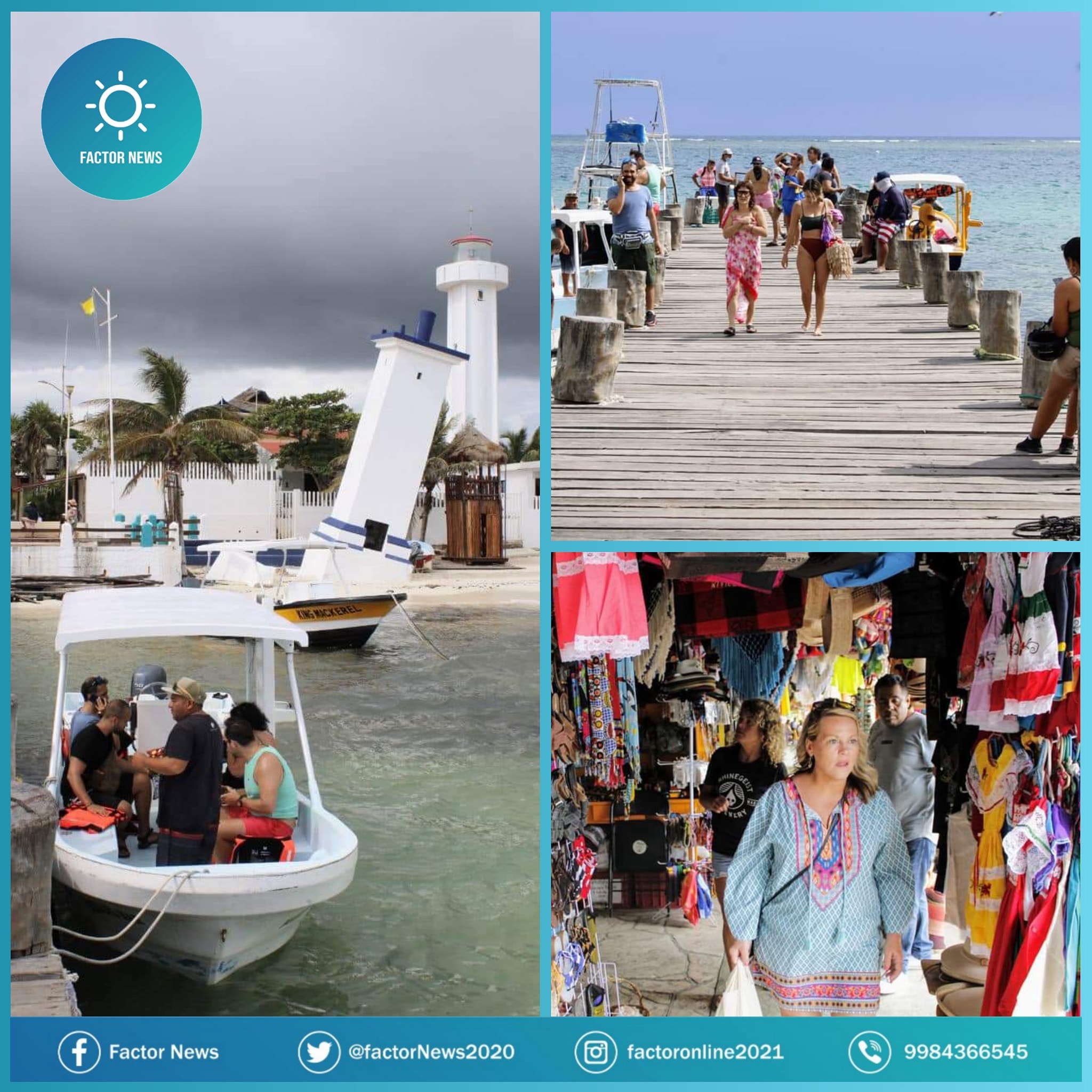 Se declara listo Puerto Morelos para el tianguis turístico «Mérida 2021».