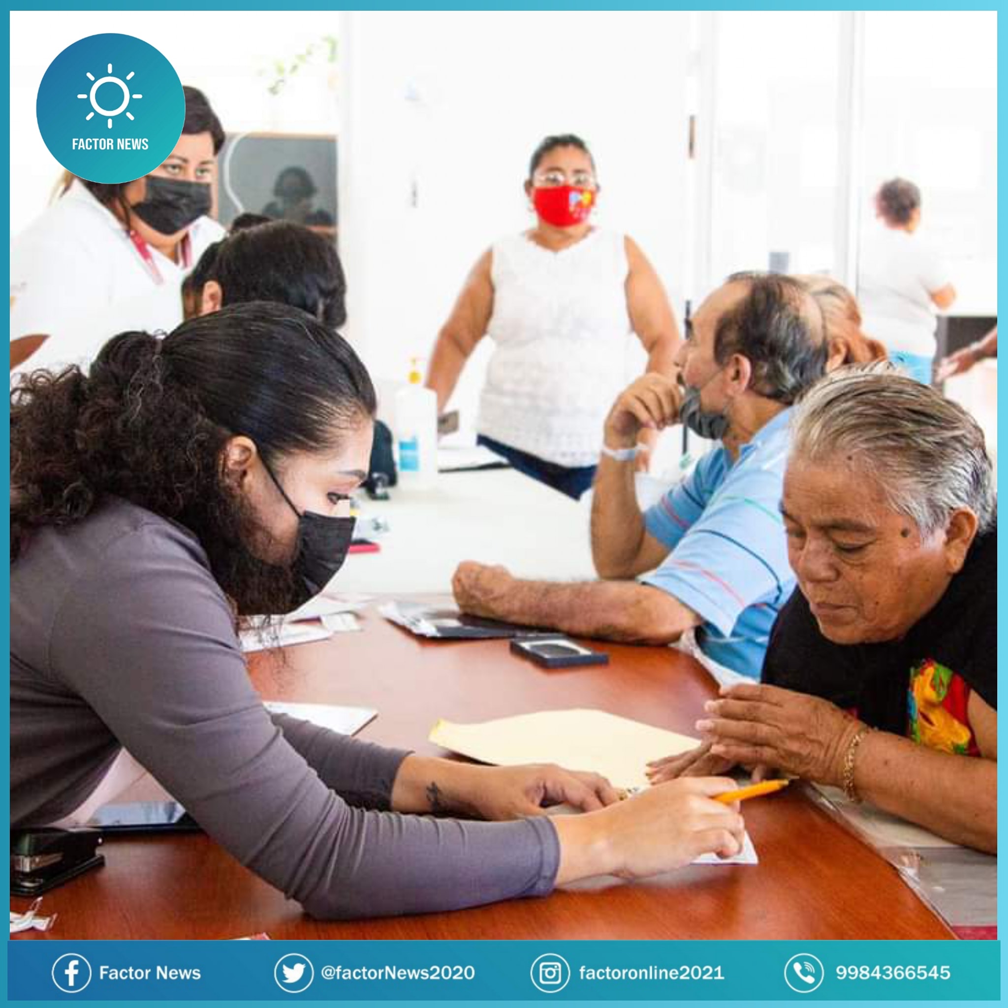 Abren en Isla Mujeres mesas de incorporación para el programa pensión para el bienestar de las personas adultas mayores.
