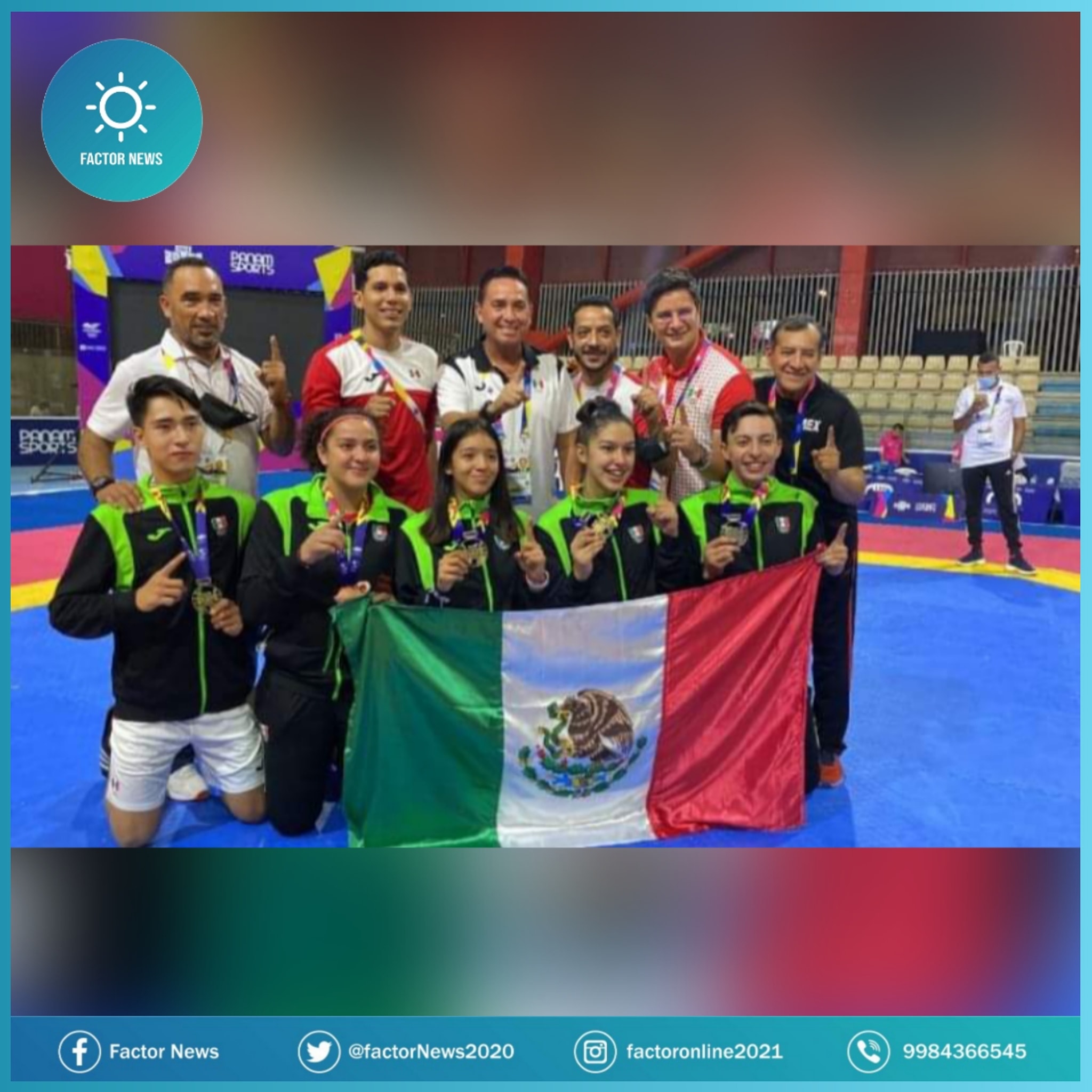 México triunfa en taekwondo en los Juegos Panamericanos Junior.