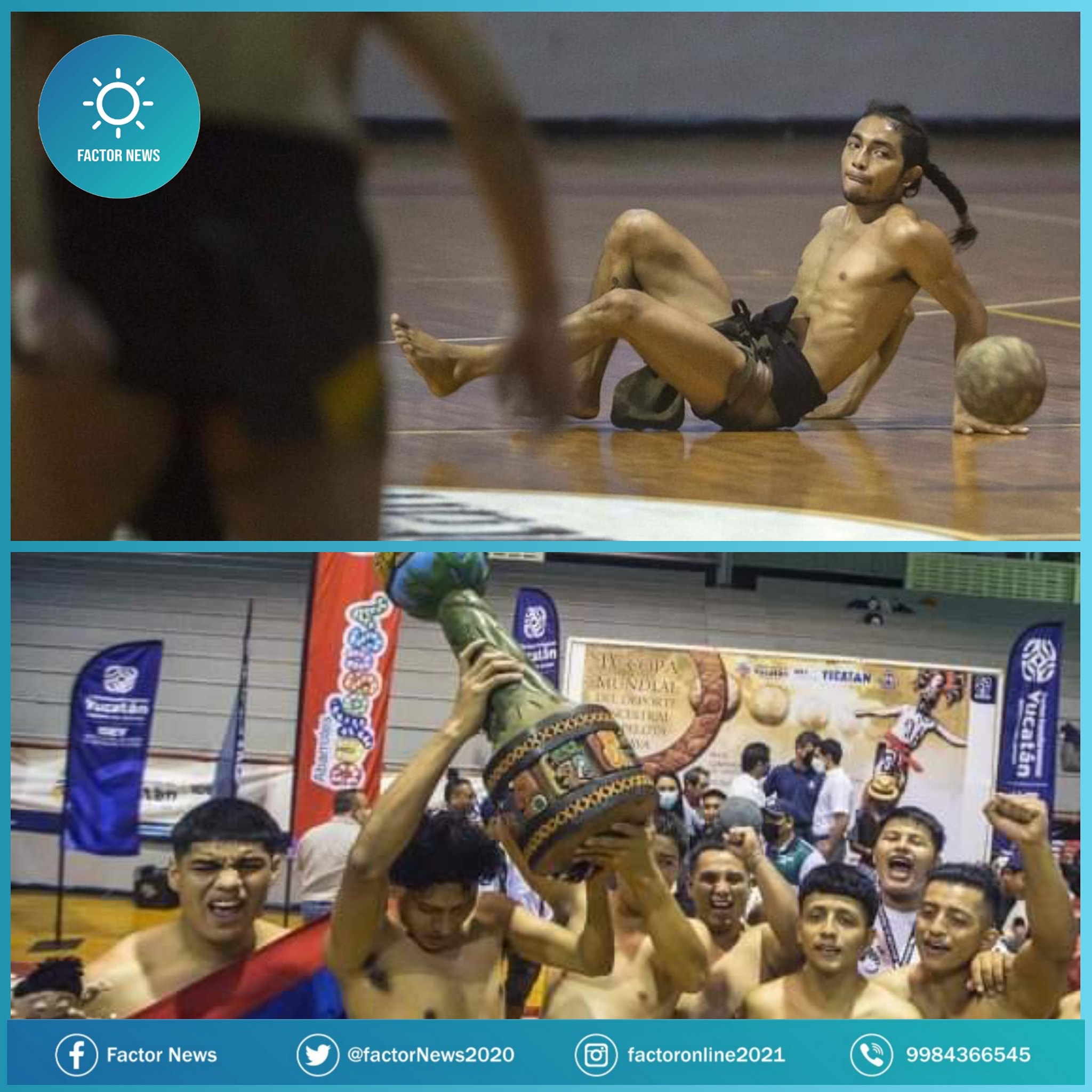 Jugadores de origen Maya reconstruyen juego ritual en la Copa Mundial de Deportes Ancestrales.