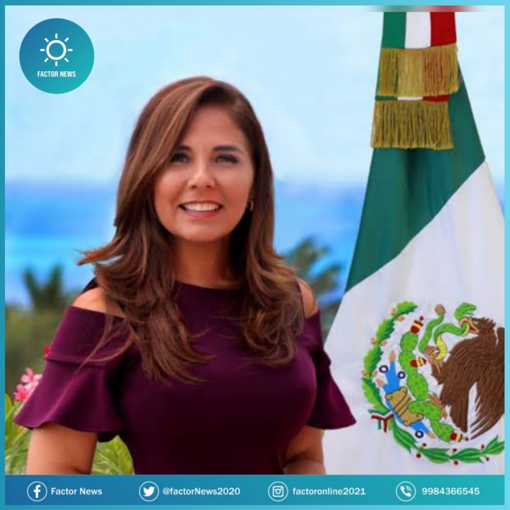 Mara Lezama, ganadora de las encuestas del proceso interno de Morena en Quintana Roo.