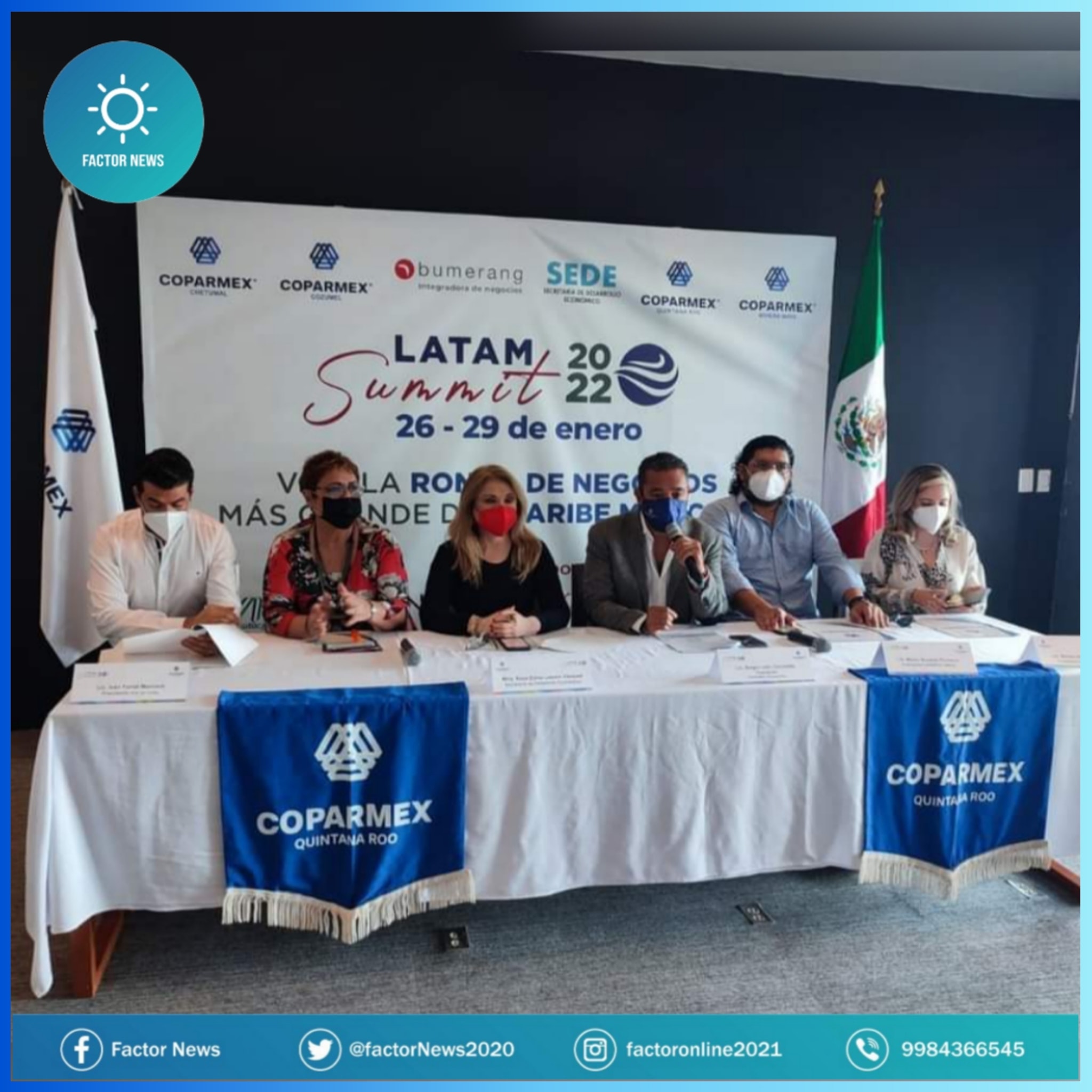 Empresarios de 10 países se reunirán en la Latam Summit de Quintana Roo.
