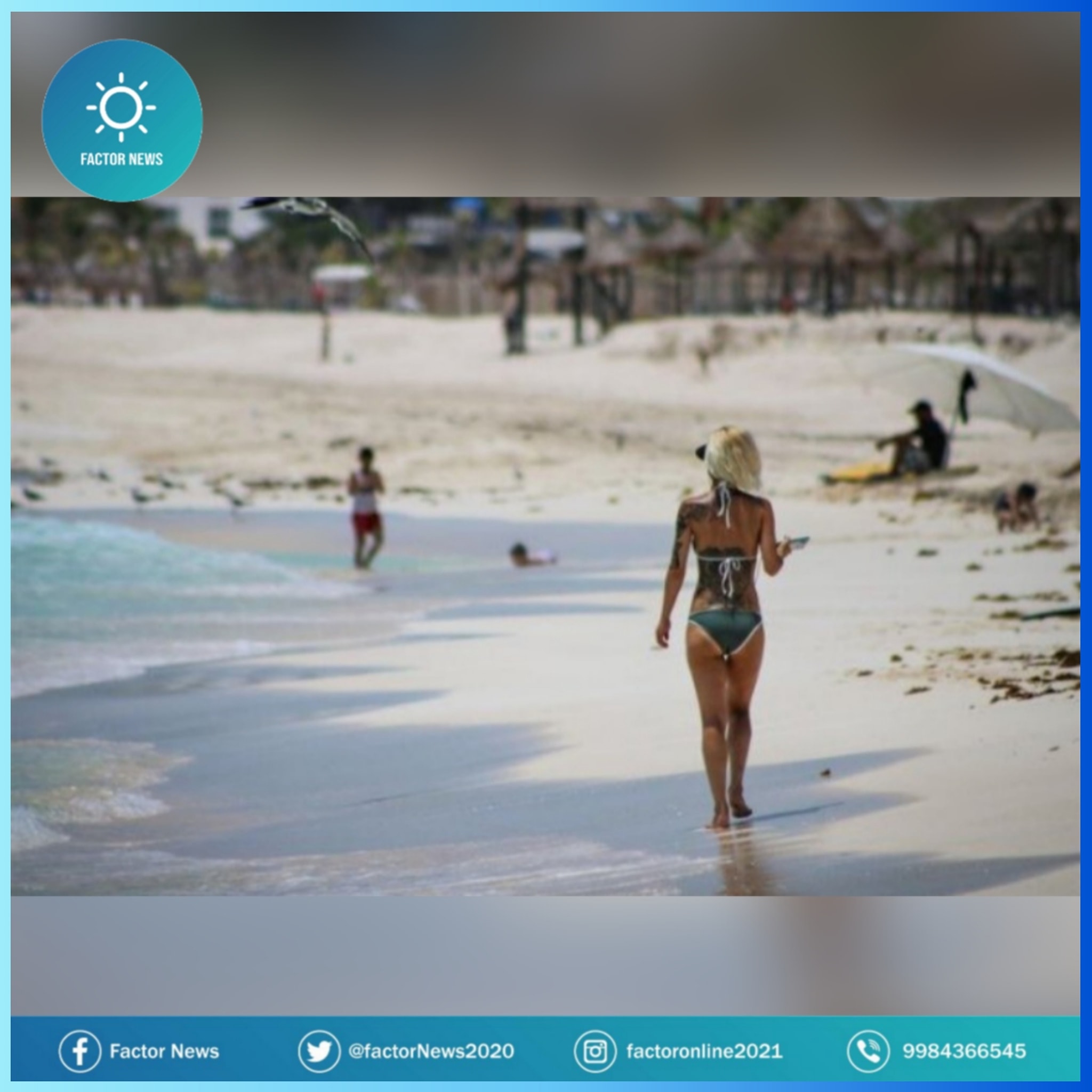 Registra Quintana Roo más de 312 mil turistas.