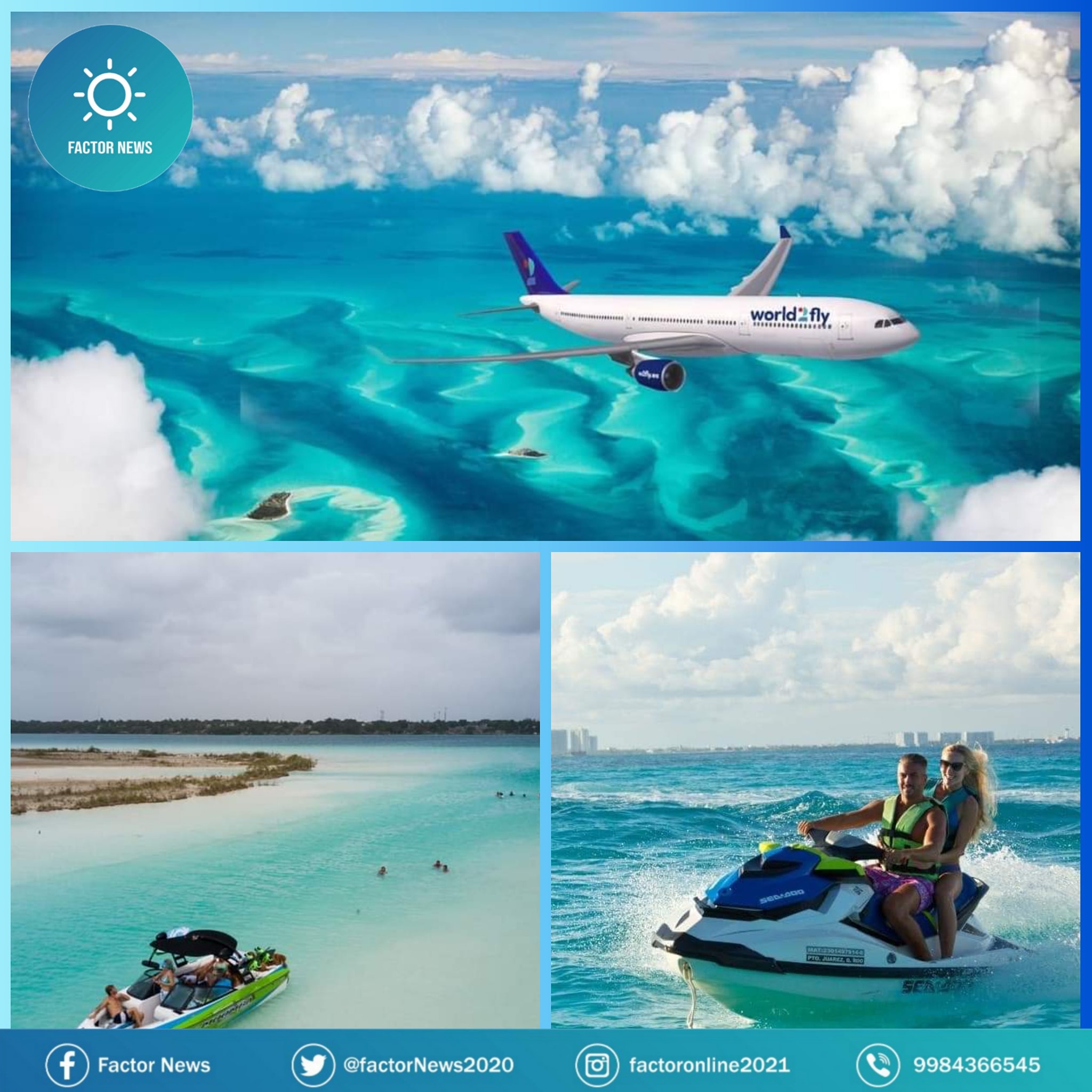 Turistas superaron los 14 millones de turistas al cierre del 2021 en Quintana Roo.