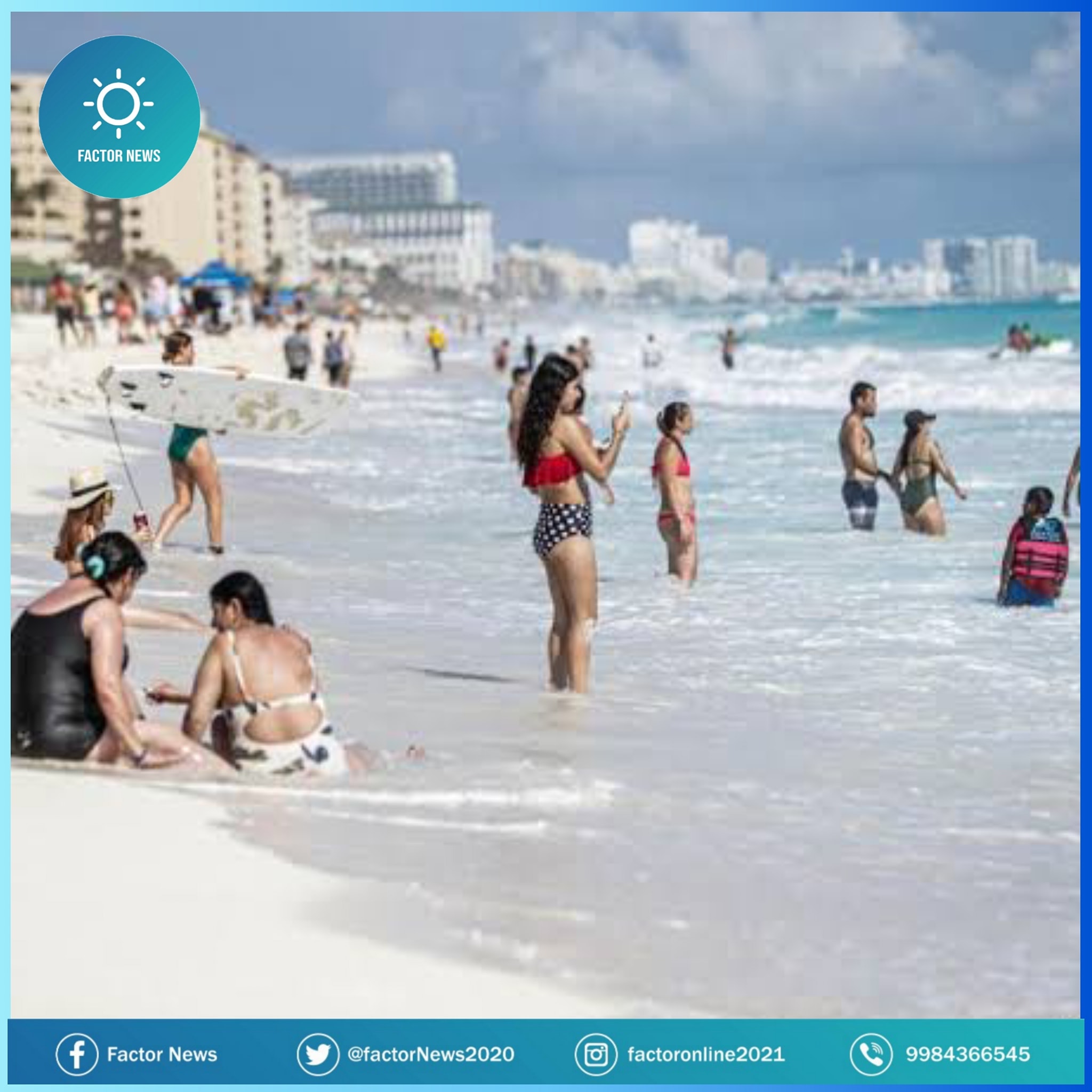 Cancún entre los destinos preferidos para el próximo fin de semana largo.