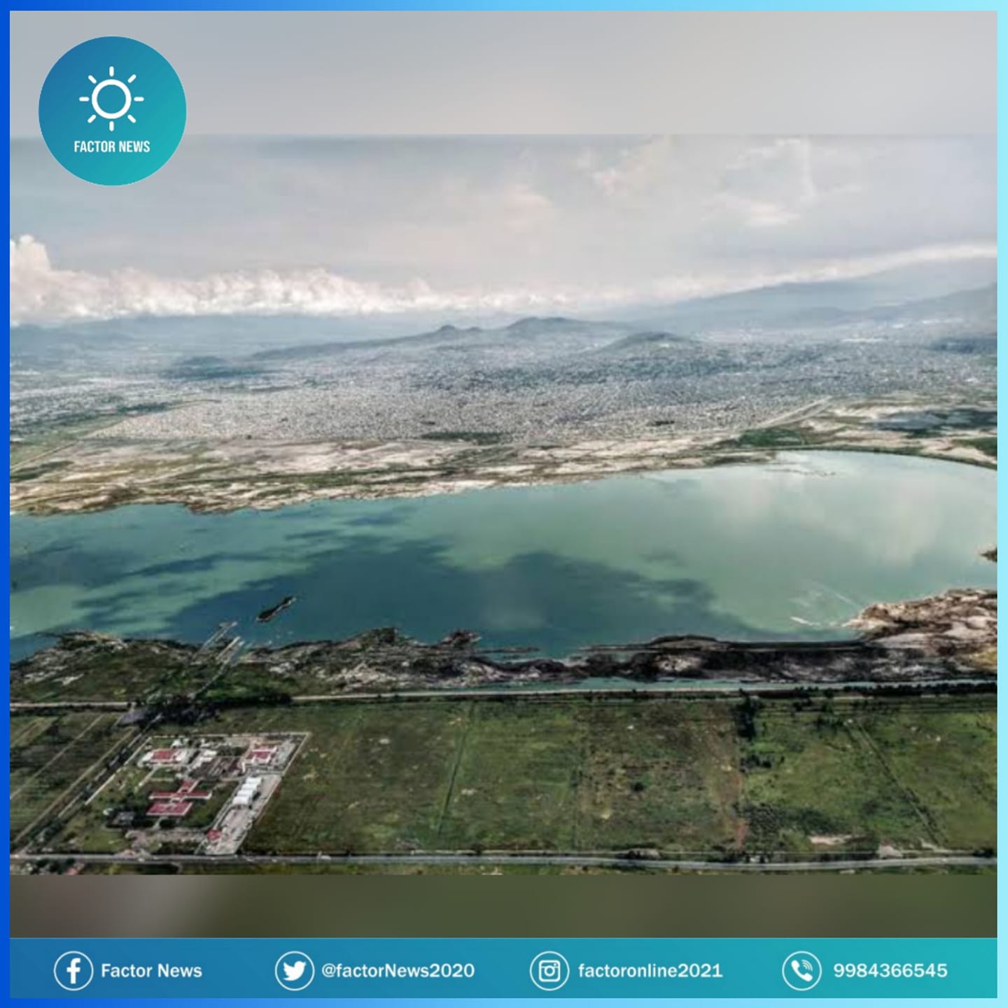 El gobierno de México declaró la nueva “Área de Protección de Recursos Naturales Lago de Texcoco (APRN)” en 5 municipios del Estado de México.