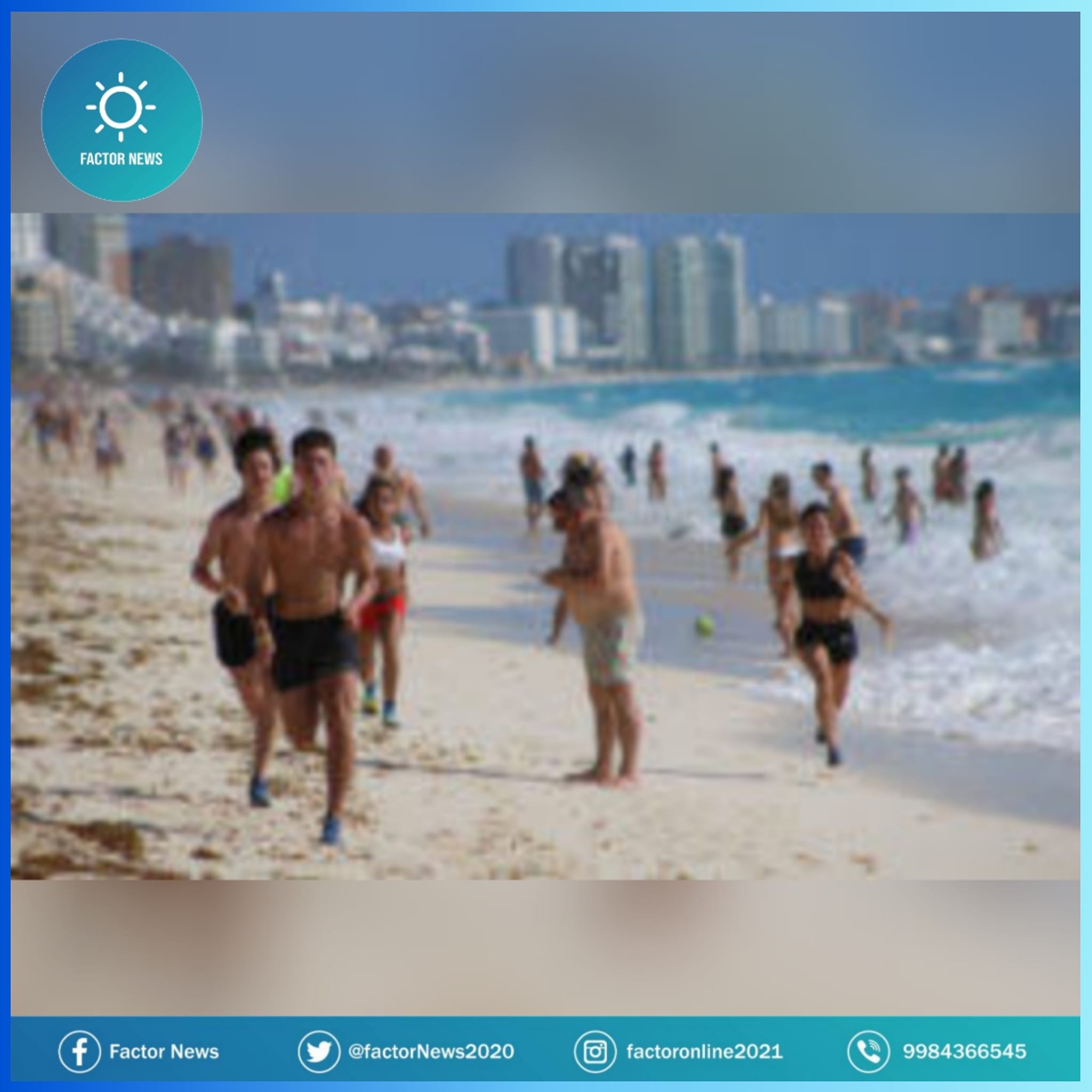 Más de 200 mil turistas internacionales disfrutaron las vacaciones de Semana Santa en el norte y sur de Quintana Roo.