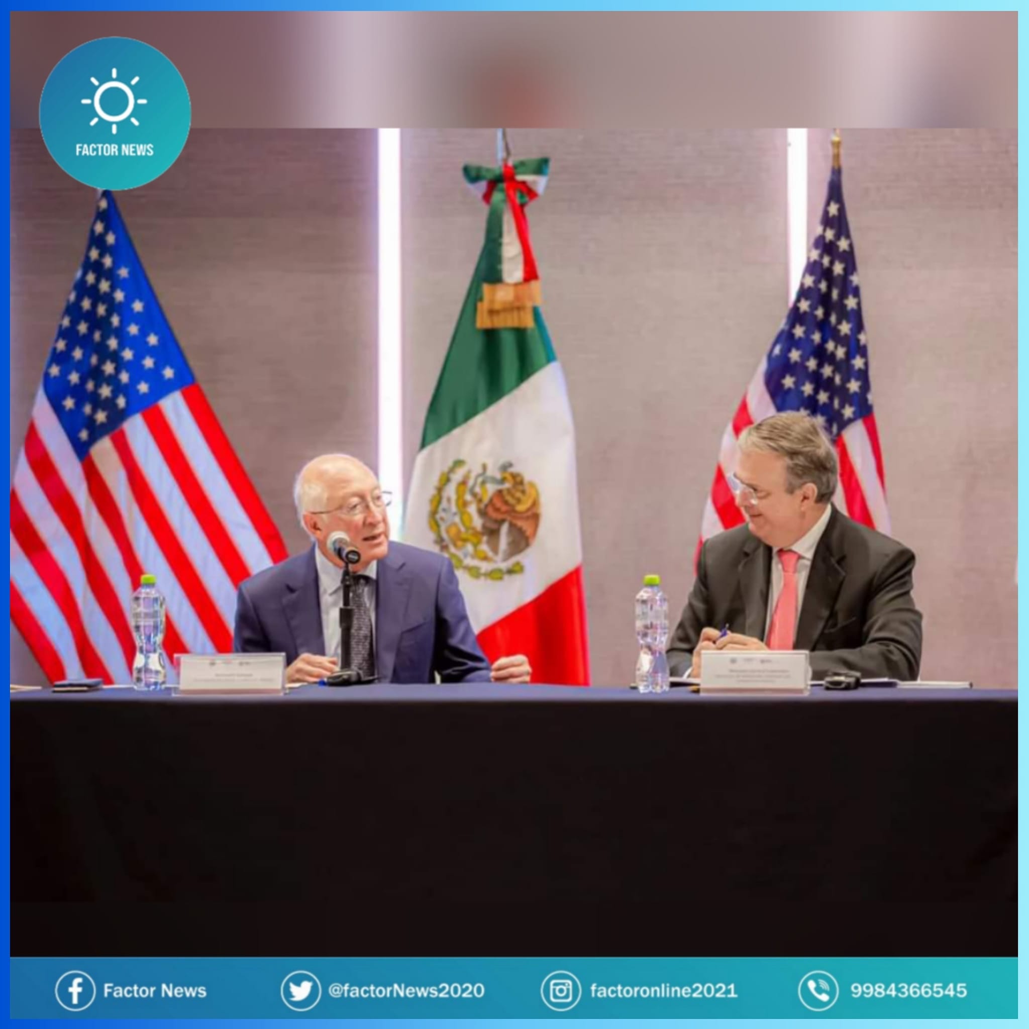 México y EU anuncian inversión de 4 mil millones de dólares para obras en aduanas e instalaciones fronterizas.