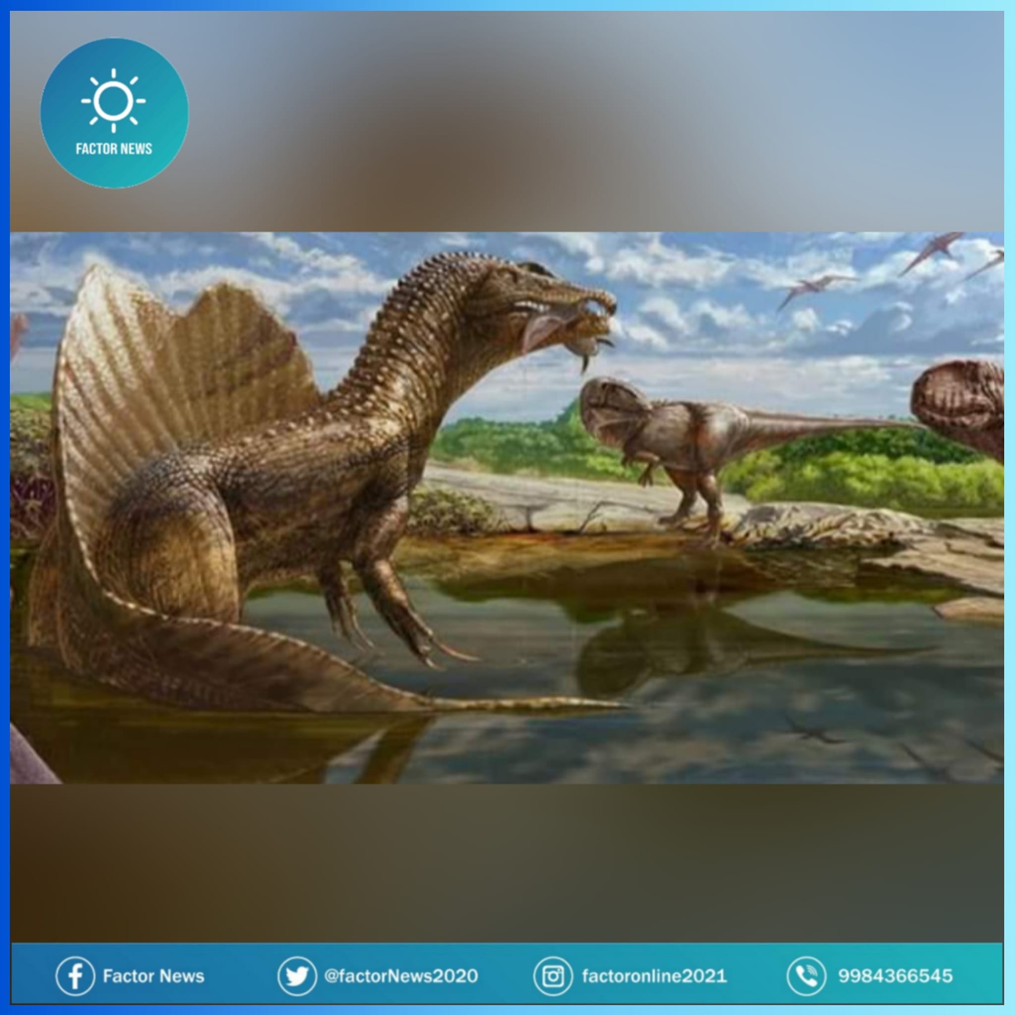 Descubren nuevo tipo de dinosaurio, el más antiguo de Egipto.