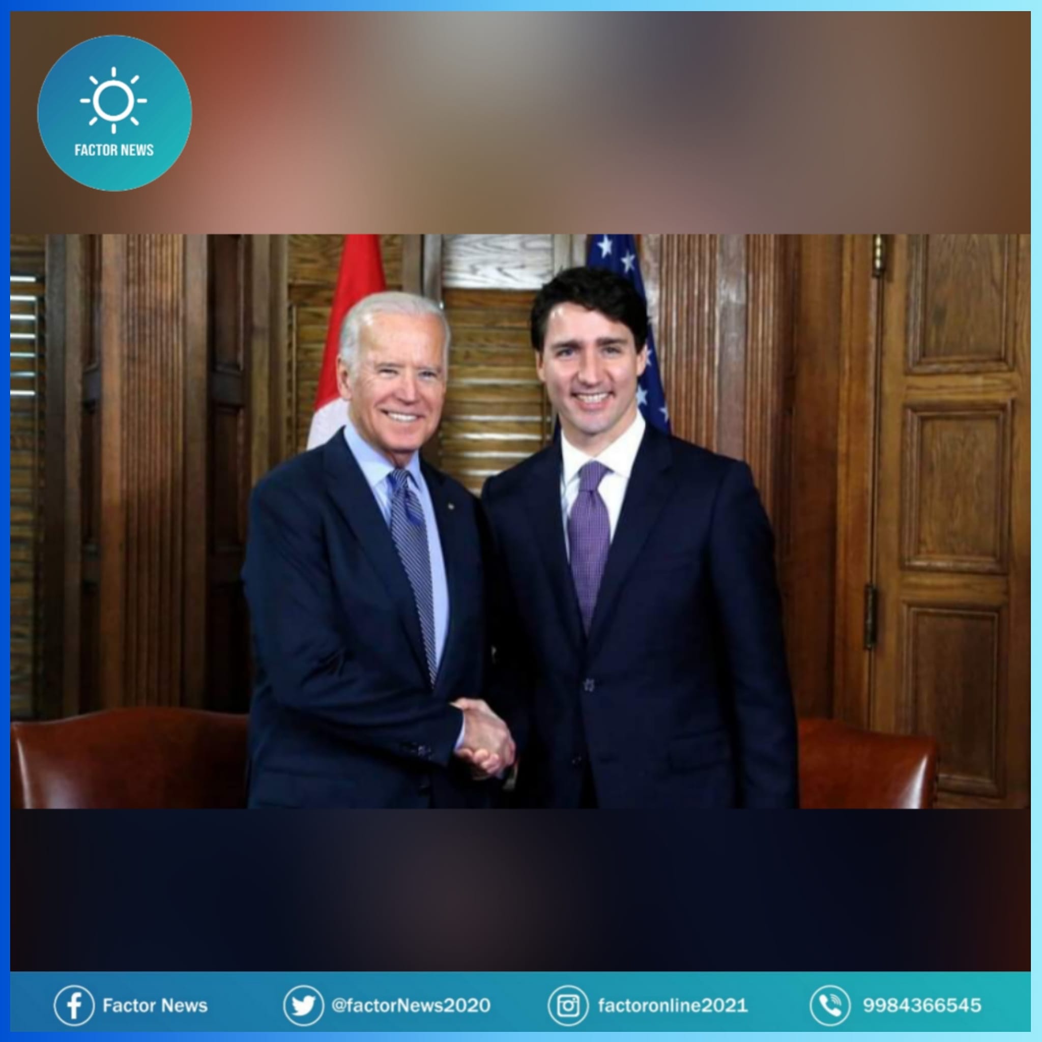 Biden y Trudeau vendrán a México en diciembre próximo para la Cumbre de Líderes de América del Norte.